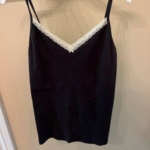 Brandy Melville Lace Trim Tank Top